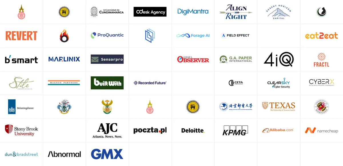 Trusted organisations and partners