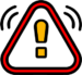 A Warning Sign Featuring A Prominent Exclamation Mark, Indicating Caution Or Alertness In A Clear And Concise Manner.